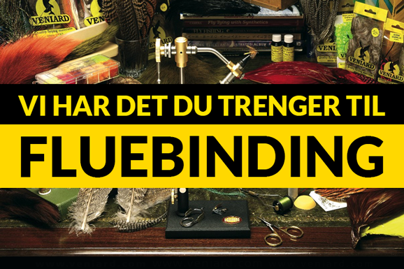 Vi har det du trenger til fluebinding