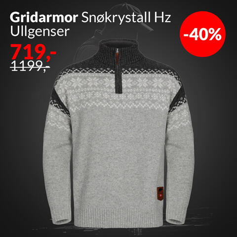 Black Week - Gridarmor Snøkrystall