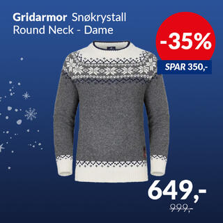 Gridarmor Snøkrystall gesner