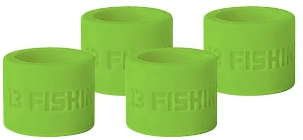 13 Fishing Anchor Reel Wrap Neon Green Snellefesteringer til isfiskestenger 