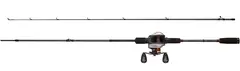 Abu Garcia Revo X Casting Combo 6&#39;6&quot; Stang og snelle baitcast - venstresveiv