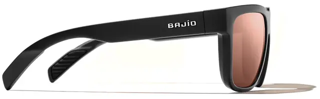 Bajio Caballo Black Matte Solbriller Copper Polycarbonate 