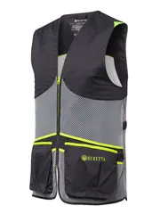 Beretta Full Mesh Vest Black &amp; Gray 3XL Lett og luftig skytevest for varme dager