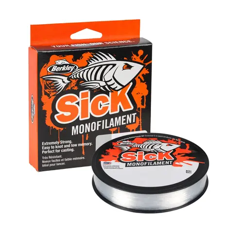 Berkley Sick Mono Clear Ekstremt sterk 300m monofilament