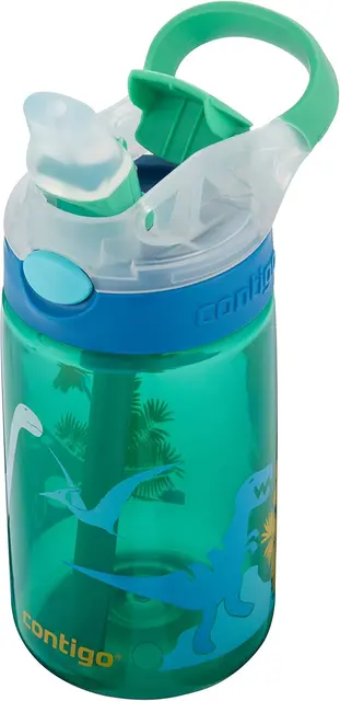 Contigo Kids Cleaneble Green Dino 100% lekkasjefri drikkeflaske 