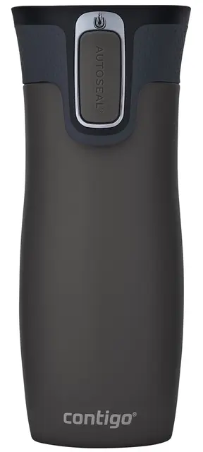 Contigo West Loop 470ml Gunmetal 100% lekkasjefri drikkeflaske 