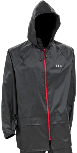 DAM Protec Rainsuit XXL Todelt Regndress, Black 