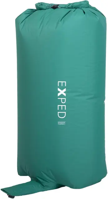 Exped Schnozzel Pumpbag pine L Pumpe og pakksekk i ett 