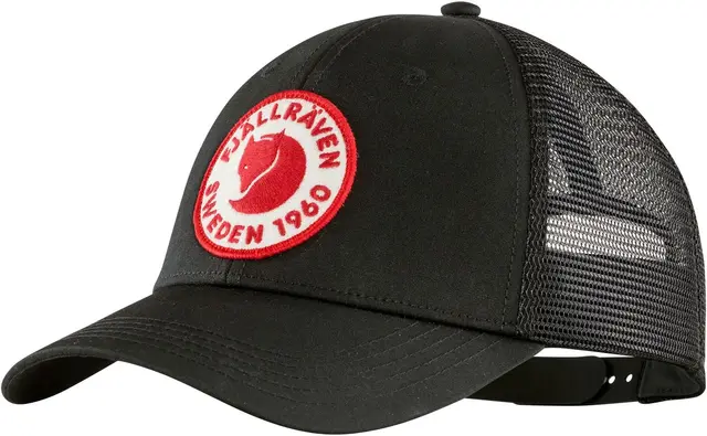 Fjällräven 1960 Logo Långtradarkeps L/XL Black 