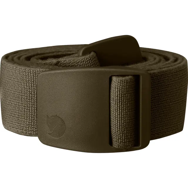 Fjällräven Keb Trekking Belt Olive Behagelig elastisk belte med plastspenne 