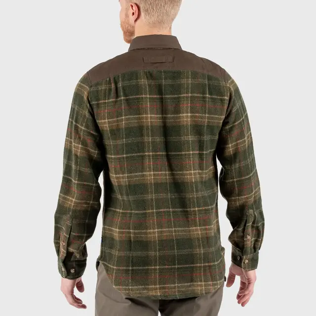 Fjällräven Granit Shirt M Green L Laurel Green, herre 