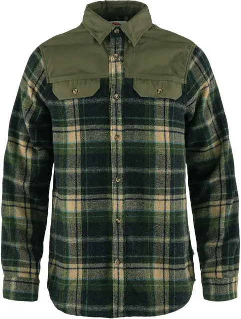 Fjällräven Granit Shirt M Green L Laurel Green, herre 