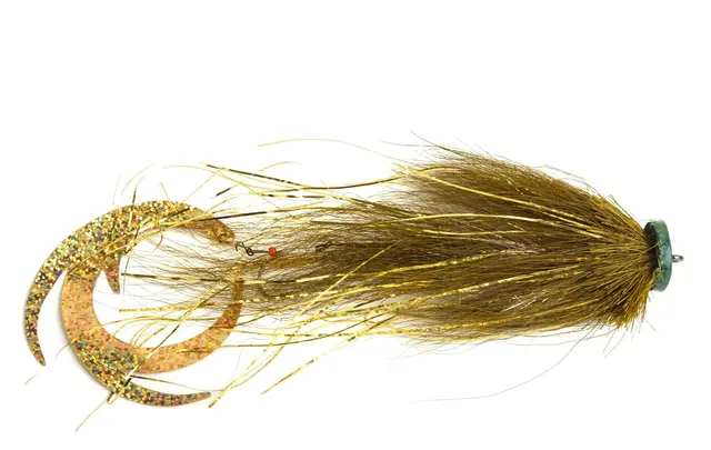 Bauer Waterpushing Pikefly #3 Olive Gjeddeflue 