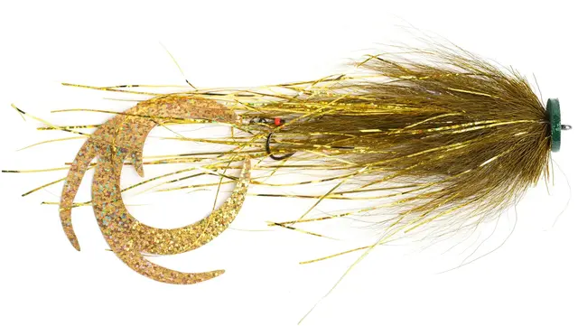 Bauer Waterpushing Pikefly #3 Olive Gjeddeflue 