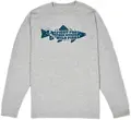 Fr&#246;din Free Rivers &amp; Wild Fish L Sleeve Heather Grey L