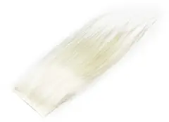 Frödin Samurai Hair Pearl White Hårmateriale av geit for fluebinding