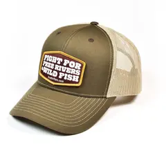 Fr&#246;din Free Rivers &amp; Wild Fish Trucker Brown/Tan