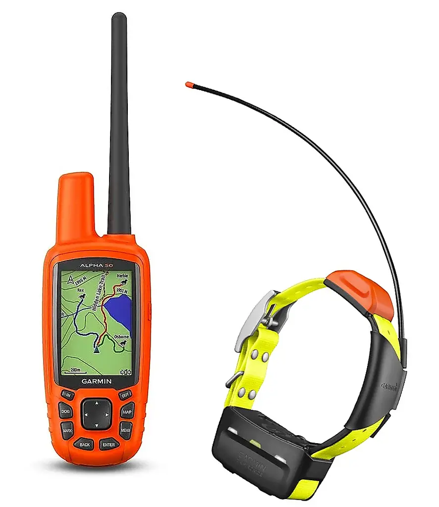 kampagne efterskrift september Garmin Alpha 50 med T5X hundehalsbånd Håndholdt GPS/hundepeiler - Fiske -  Alt du trenger til fiske