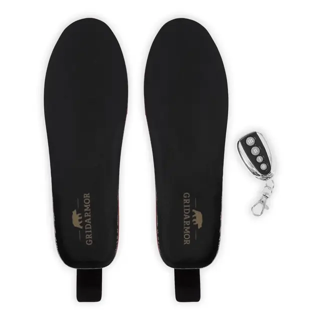 Gridarmor Heat Soles Black L/XL Elektriske varmesåler med fjernstyring 