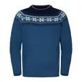 Gridarmor Sn&#248;krystall Round Neck Blue L Ullgenser til herre fra Gridarmor