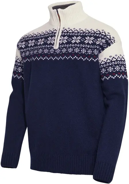 Gridarmor Men's Snøkrystall Hz L Dark navy/White/Red, herre 