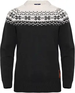 Gridarmor Woman&#39;s Sn&#248;krystall Round Neck Strikket ullgenser m/rund hals til dame