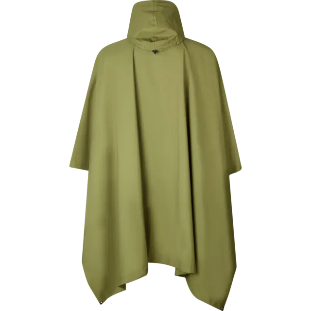 Seeland Taxus rain Poncho Martini Olive Komprimerbar og vanntett regnponcho 