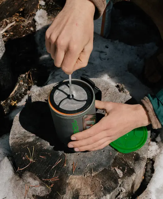 Jetboils kaffepresse med silikonring Passer til Micro, Flach og ZIP 