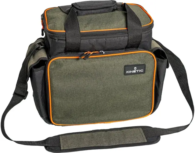 Kinetic Lure Bag Medium 4 Box System Fiskebag med 4 slukbokser 