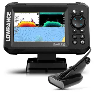 Lowrance Eagle 5&quot; 50/200 HDI Ekkolodd og kartplotter med svinger