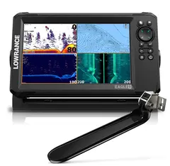 Lowrance Eagle 9&quot; TripleShot HD Ekkolodd og kartplotter med svinger