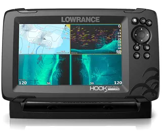 Lowrance Hook Reveal 7 ekkolodd, GPS 7&quot; skjerm