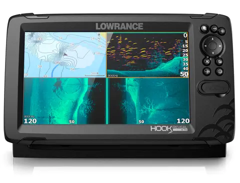 Lowrance Hook Reveal 9 ekkolodd, GPS 9&quot; skjerm