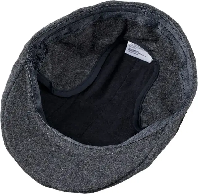 MJM Maddy EL Wool Mix Anthracite M Sixpence med øreklaffer 