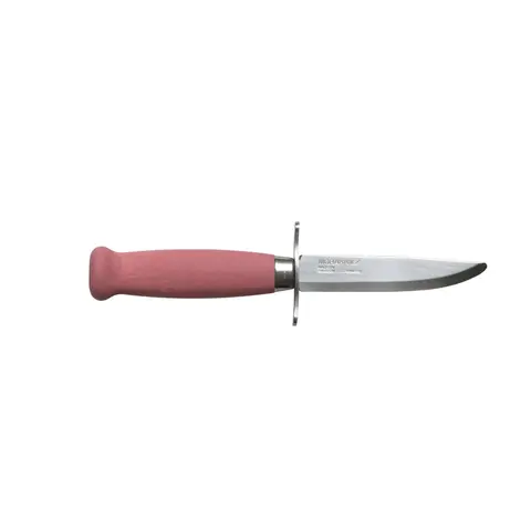 Mora Speider 39S Safe Lingonberry Speiderkniv i rustfritt st&#229;l for barn