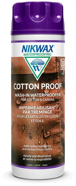 Nikwax Cotton Proof 300ml Impregnering for bomulltekstiler 