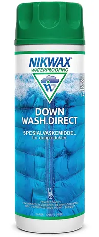 Nikwax Down Wash Direct 300ml Vaskemiddel for dun-kl&#230;r og soveposer