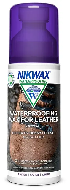 Nikwax Waterproofing Wax For Leather 125ml nøytral lærimpregnering 