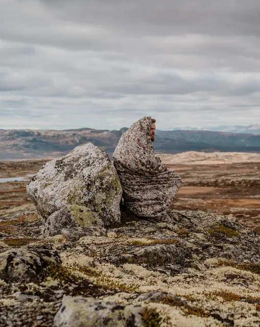 Nordic Hawk Jaktduk Classic Fjellduk med fjellkamuflasje 