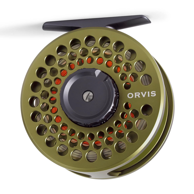 Orvis Battenkill Disc Matte Olive IV Fluesnelle med skivebrems 