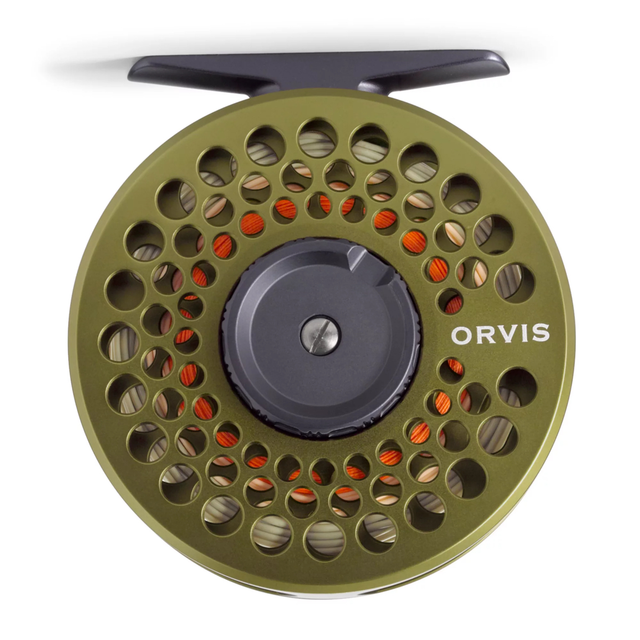 Orvis Battenkill Disc Matte Olive IV Fluesnelle med skivebrems 