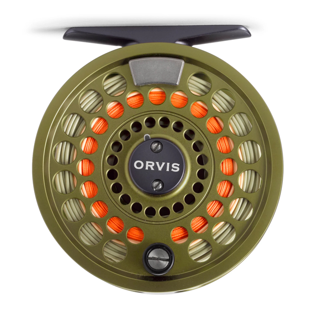 Orvis Battenkill Disc Matte Olive IV Fluesnelle med skivebrems 