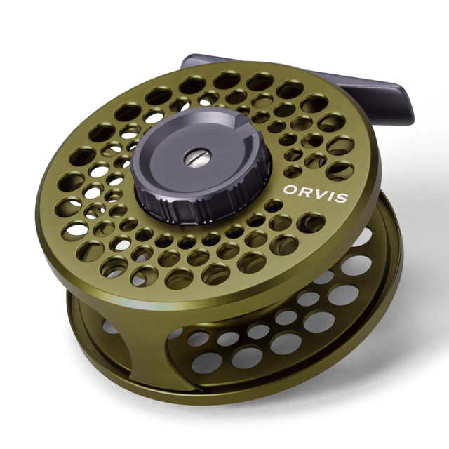 Orvis Battenkill Disc Matte Olive IV Fluesnelle med skivebrems 