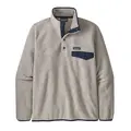 Patagonia M LW Synchilla Snap-T L Oatmeal Heather fleecegenser til herre