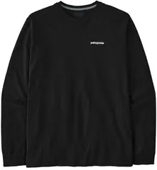 Patagonia LS P-6 Responsibili-Tee XL Black LongSleeve t-shirt med logo