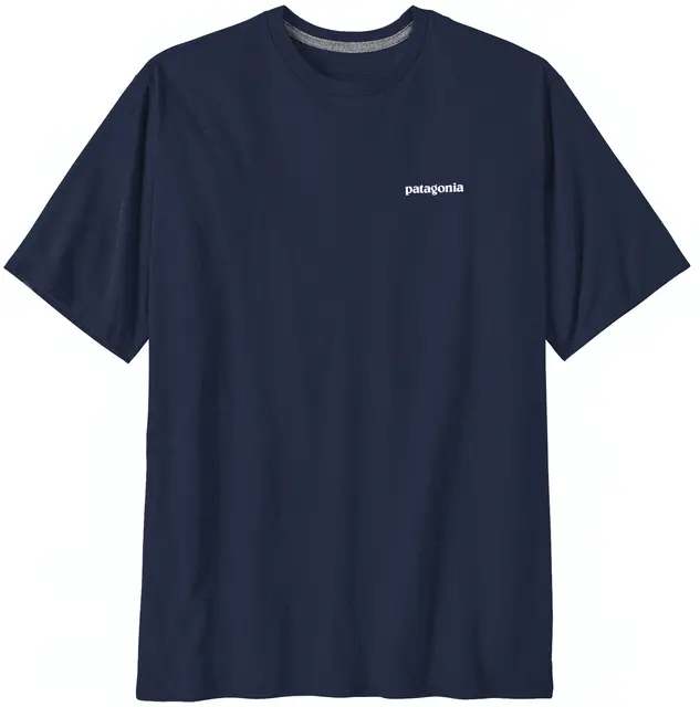 Patagonia M P-6 Logo Responsibili-Tee M Classic Navy T-skjorte med patagonialogo 