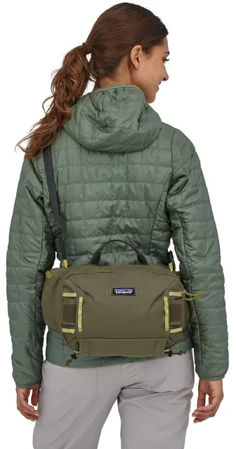 Patagonia Stealth Hip Pack Basin Green Komfortabel hofteveske i kompakt design 