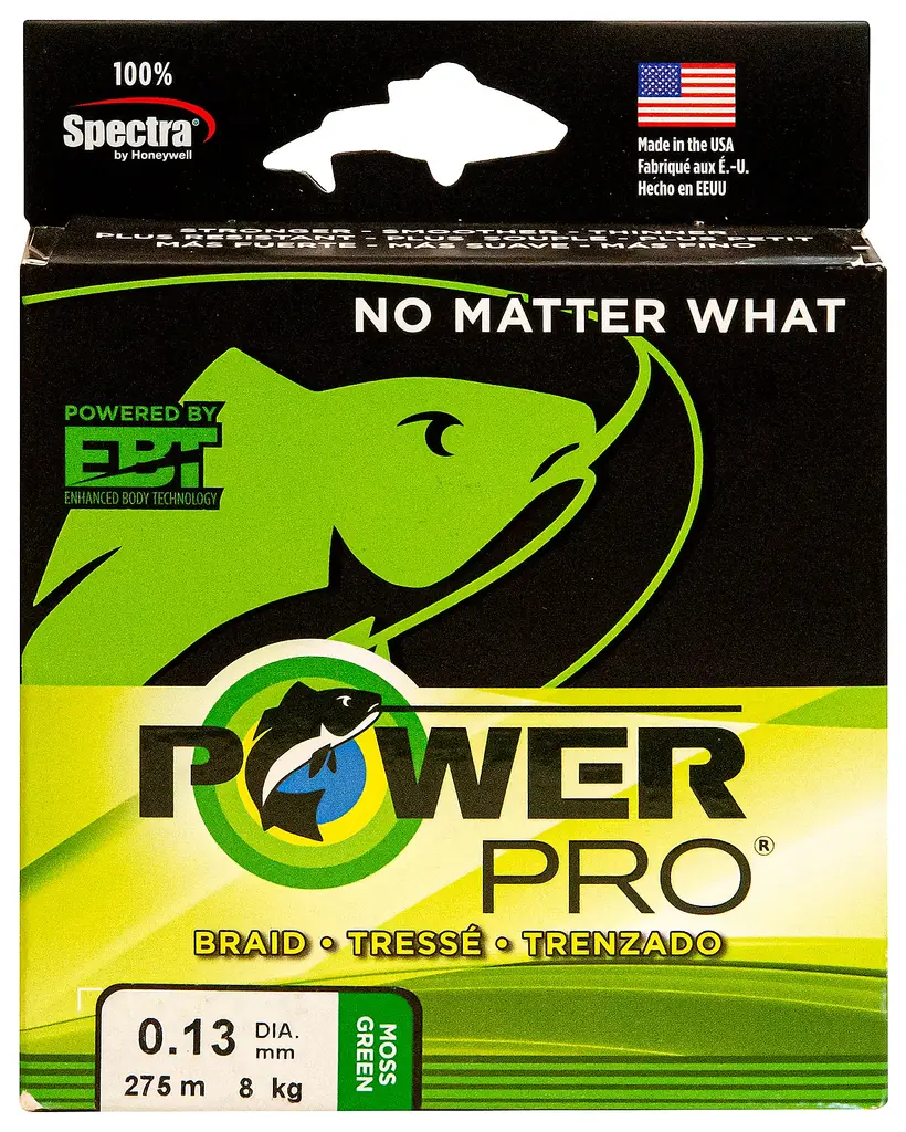 Power Pro Braid 275m Moss Green
