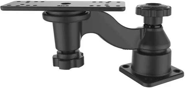 RAM Horizontal 6" Swing Arm Mount Holder for ekkolodd og kartplotter 