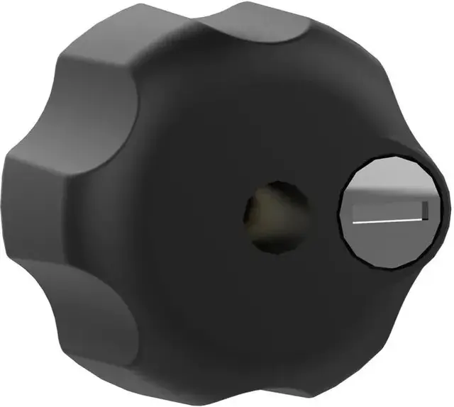 RAM Key Lock Knob for B Size Socket Arms Låsbar strammer til RAM kulearm str B 